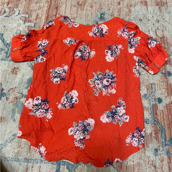 Maeve by Anthropologie Floral Buttondown - Picture 4 of 4